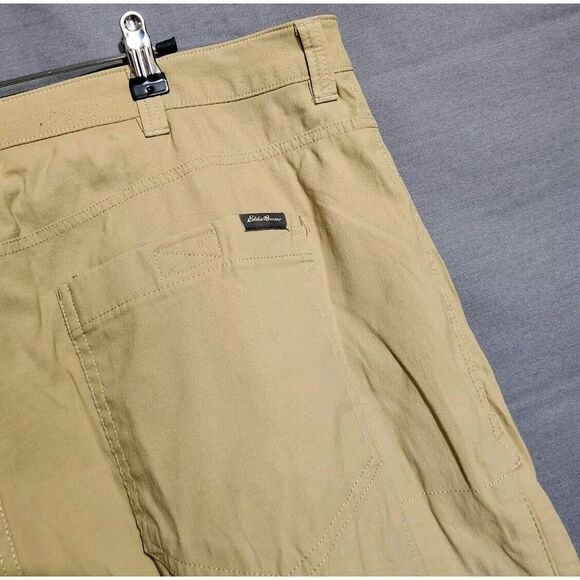 Eddie Bauer Pants Mens 40x30 Convertible Tech Performance Stretch Hiking Chino - Picture 3 of 6